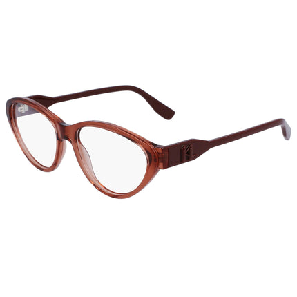 Karl Lagerfeld Women's Eyeglasses - Antique Rose Plastic Cat Eye Frame | KL6109 652 ,