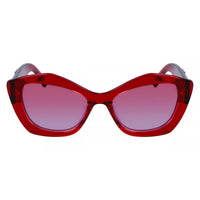 Karl Lagerfeld Women's Sunglasses - Wine/Pink Acetate Cat Eye Full Rim | KL6127S 626 ,