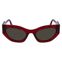 Karl Lagerfeld Women's Sunglasses - Cyclamen Plastic Cat Eye Full Rim | KL6122S 540 ,