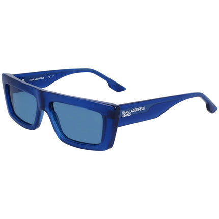 Karl Lagerfeld Unisex Sunglasses - Electric Blue Plastic Full Rim Frame | KLJ6147S 432 ,