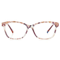 Missoni Women's Eyeglasses - Plum Multicolor Cat Eye Full Rim Frame | MIS 0006 05ND ,