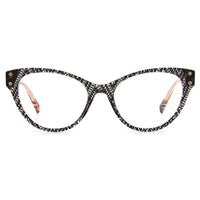 Missoni Women's Eyeglasses - Black Nude Plastic/Metal Cat Eye Frame | MIS 0044 0KDX ,