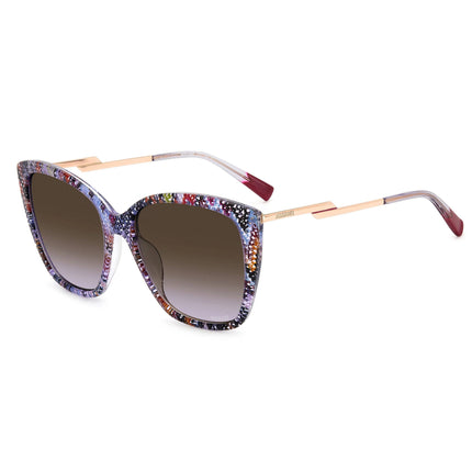 Missoni Women's Sunglasses - Multicolor Pattern Full Rim Frame | MIS 0123/G/S 0X19/3X ,