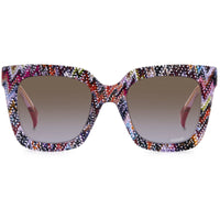 Missoni Women's Sunglasses - Multicolor Pattern Full Rim Frame | MIS 0126/S 0X19/QR ,