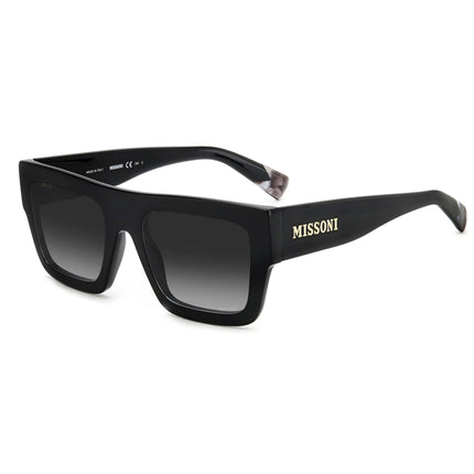 Missoni Women's Sunglasses - Black Plastic Square Full Rim Frame | MIS 0129/S 0807/9O ,