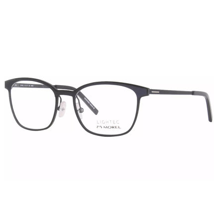 Morel Women's Eyeglasses - Black Metal Square Full Rim Frame Demo Lens | 30140L NB06 ,