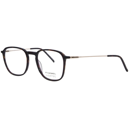 Morel Men's Eyeglasses - Havana Acetate/Metal Square Full Rim Frame | 30228L TD07 ,