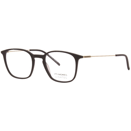 Morel Men's Eyeglasses - Black Acetate/Metal Square Shape Full Rim Frame | 30229L ND12 ,