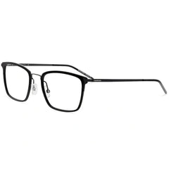 Morel Men's Eyeglasses - Black Acetate/Metal Square Shape Full Rim Frame | 30179L GN14