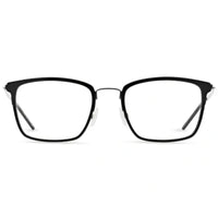 Morel Men's Eyeglasses - Black Acetate/Metal Square Shape Full Rim Frame | 30179L GN14 ,