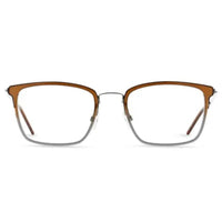 Morel Men's Eyeglasses - Brown Acetate/Metal Square Shape Full Rim Frame | 30179L MG13 ,