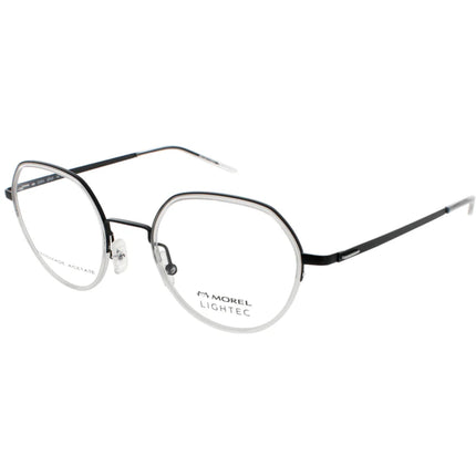 Morel Men's Eyeglasses - Grey Acetate/Metal Geometric Full Rim Frame | 30264L CN20 ,
