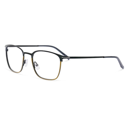 Morel Men's Eyeglasses - Grey Metal Square Full Rim Frame Demo Lens | 30319L GO07 ,