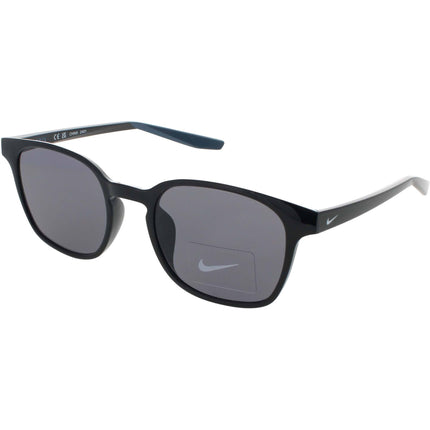 Nike Men's Sunglasses - Black/Light Bone Plastic Square Frame | SESSION CT8129 011 ,