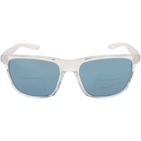 Nike Men's Sunglasses - Clear Rectangular Full Rim Frame | FLIP ASCENT DJ9930 900 ,