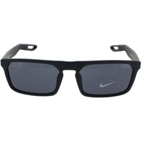 Nike Unisex Sunglasses - Matte Black Rectangular Full Rim Frame | NV03 DZ7374 010 ,