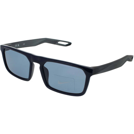 Nike Unisex Sunglasses - Obsidian Plastic Rectangular Full Rim Frame | NV03 DZ7374 451 ,