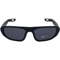Nike Unisex Sunglasses - Matte Black Rectangular Full Rim Frame | NV04 DZ7376 010 ,