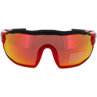 Nike Unisex Sunglasses - University Red Shield Frame | SHOW X RUSH TEAM FD1887 657 ,