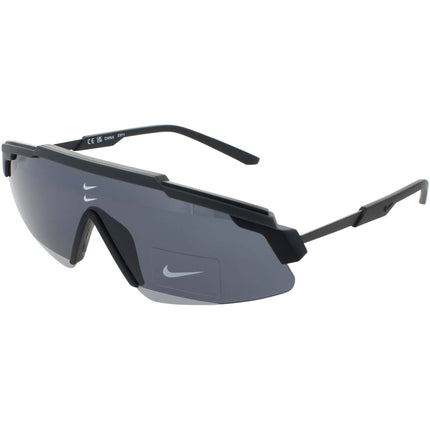 Nike Unisex Sunglasses - Dark Grey Plastic Shield Full Rim Frame | MARQUEE FN0301 021 ,