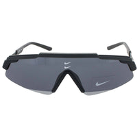 Nike Unisex Sunglasses - Dark Grey Shield Shape Half Rim Frame | MARQUEE FN0301 021 ,