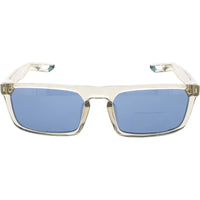 Nike Unisex Sunglasses - Light Bone Plastic Rectangular Full Rim | NV03 DZ7374 072 ,