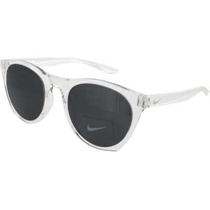 Nike Men's Sunglasses - Clear/White Plastic Oval Frame | ESSENTIAL HORIZON EV1118 910 ,