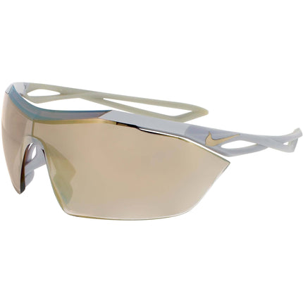 Nike Men's Sunglasses - White Plastic Wraparound Frame | VAPORWING ELITE M EV0913 100 ,