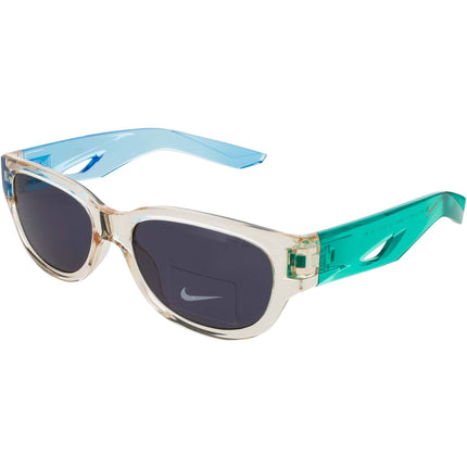 Nike Men's Sunglasses - Coconut Milk Plastic Browline Frame | VARIANT II EV24014 113 ,