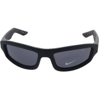 Nike Men's Sunglasses - Matte Black Plastic Rectangular | LUCENT FLASH EV24050 010 ,