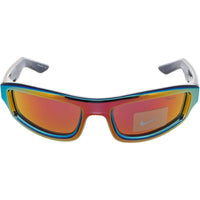 Nike Men's Sunglasses - Total Orange Mirror Full Rim Frame | LUCENT FLASH EV24050 891 ,
