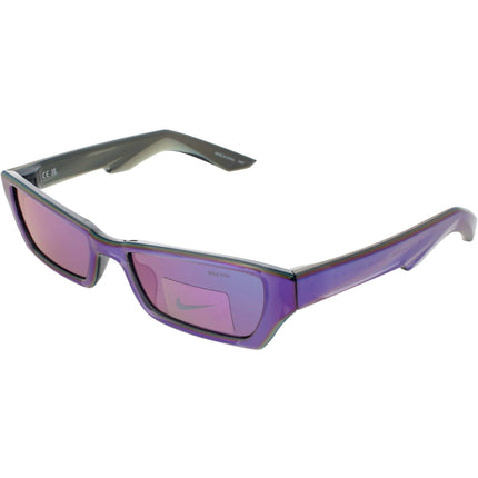 Nike Men's Sunglasses - Magenta Mirror Rectangular Frame | LUCENT BOOST EV24051 601 ,