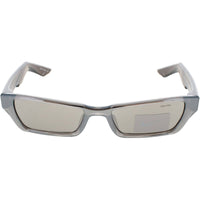 Nike Men's Sunglasses - Silver Mirror Rectangular Frame | LUCENT BOOST EV24051 900 ,