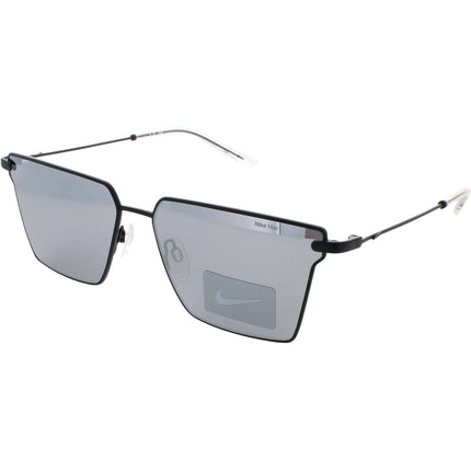 Nike Unisex Sunglasses - Matte Black Metal Rectangular | PURSUIT FLAIR IB3683X 010 ,