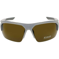 Nike Men's Sunglasses - Matte Wolf Grey Plastic Wraparound | TERMINUS E EV1069 013 ,