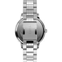 Timex Men's Watch - Chicago Quartz Dark Blue Dial Silver Steel Bracelet | TW2W13600 ,
