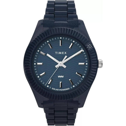 Timex Men's Watch - Legacy Ocean Dark Blue Dial Recycled Plastic Bracelet | TW2W56200 ,