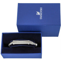 Swarovski Women's Bangle Bracelet - Bolt Hinge Clear Crystals, Medium Size | 5081365 ,