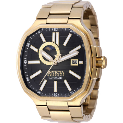 Invicta Men's Watch - Reserve Object D Art Automatic Black Dial Steel Bracelet | 45577 ,