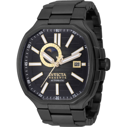 Invicta Men's Watch - Reserve Object D Art Automatic Black Steel Bracelet | 45578 ,