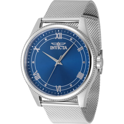 Invicta Men's Watch - Celestial Quartz Blue Dial Stainless Steel Bracelet | 48478 ,