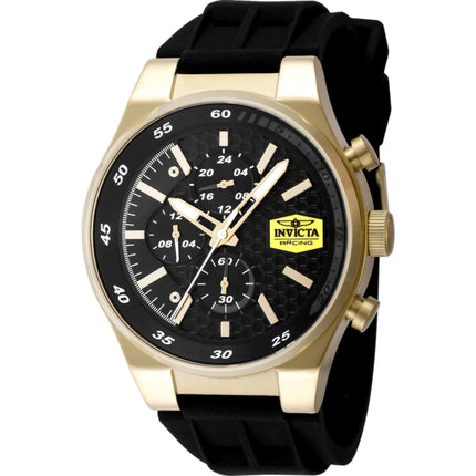 Invicta Men's Watch - Invicta Racing Chronograph Black Dial Silicone Strap | 48875 ,