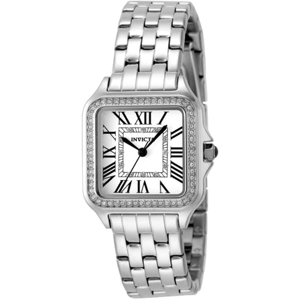 Invicta Women's Watch - Angel Quartz Crystal Silver Tone Dial Steel Bracelet | 48994 ,