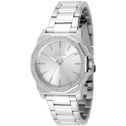 Invicta Women's Watch - Speedway Quartz Silver Tone Dial Steel Bracelet | 49110 ,