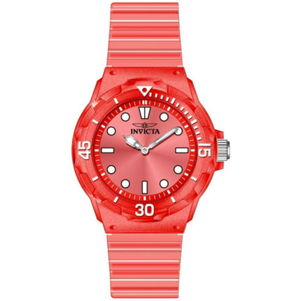 Invicta Women's Watch - Celestial Quartz Red Dial Polyurethane Strap | 49210 ,