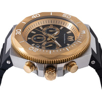 Technomarine Men's Watch - Manta Ocean Chrono Gold Tone and Black Dial | TM-224018 ,