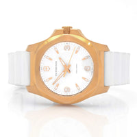 Victorinox Swiss Army Women's Watch - I.N.O.X. V Rose Gold Case White Strap | 241954 ,