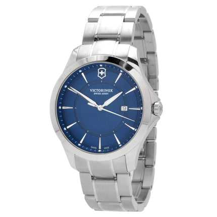 Victorinox Swiss Army Men's Watch - Alliance Quartz Blue Dial Steel Bracelet | 241910 ,