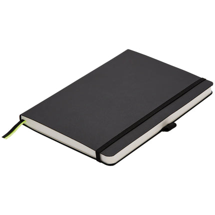 Lamy Softcover Notebook - Bleedproof Paper with Elastic Band A6, Black | B4A6BLACK ,