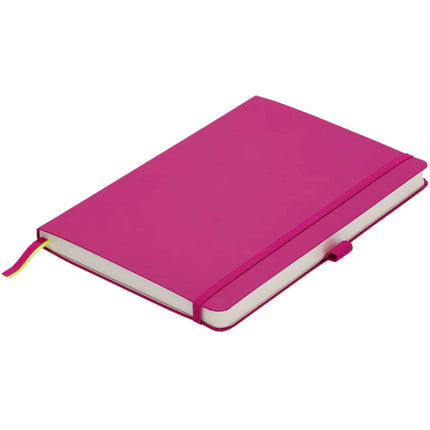 Lamy Softcover Notebook - Bleedproof Paper with Elastic Band A6, Pink | B4A6PINK ,